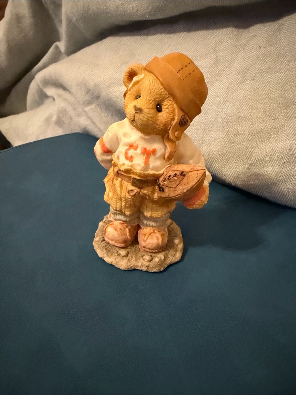 Cherished Teddies Butch Figurine in Cream and Brown